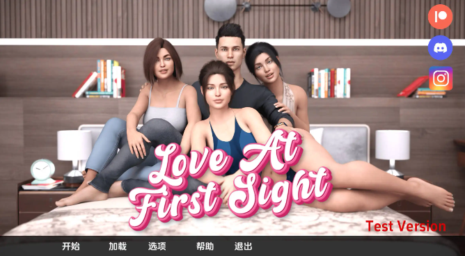 【欧美SLG/汉化/动态】一见钟情v0.1汉化版【PC+安卓/1.62G/更新】Love at First Sight [v0.1]-ACG家园网