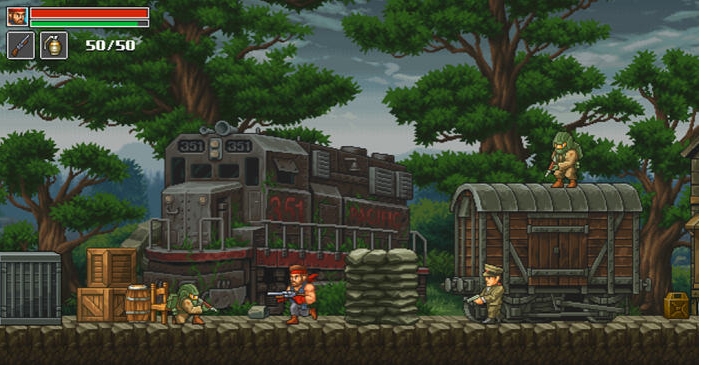 【PC/官中/动作/射击游戏/138M】愤怒之枪(Guns of Fury) 官方中文版+平台动作射击游戏+138M