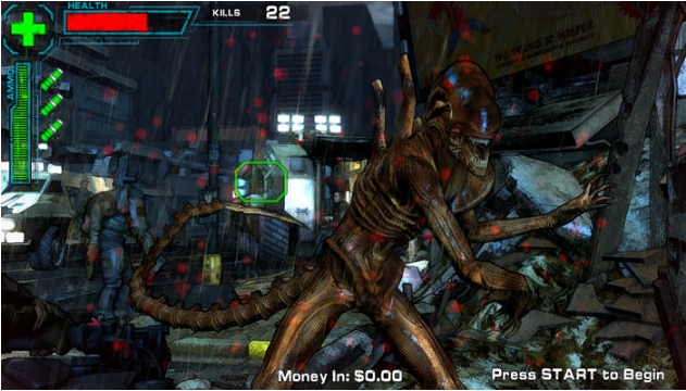 【PC/整合鹦鹉模拟器/街机/射击游戏/9.80G】异形大决战(Aliens Armageddon) 街机光枪射击游戏+整合鹦鹉模拟器+9.80G