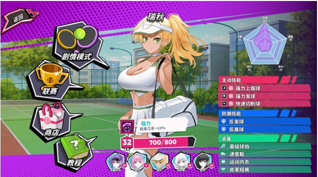 【PC/官中/正式版/SLG游戏/1.47G】网球天使 Ver1.0 STEAM官方中文正式版+爆款SLG游戏+1.47G
