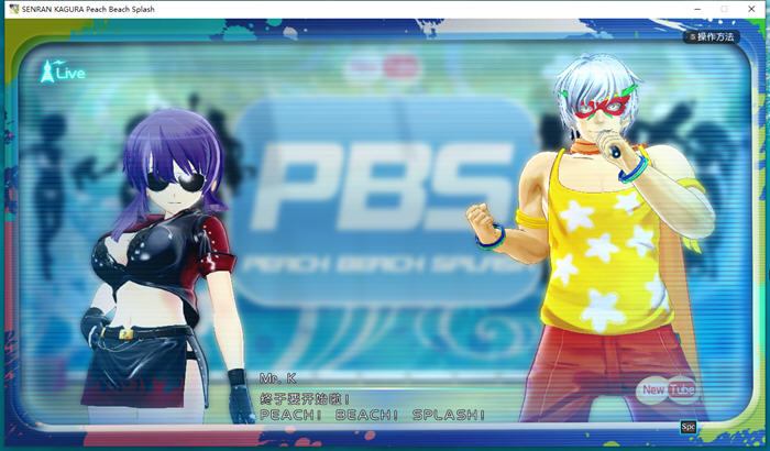 【PC/中文/休闲/DLC魔改/射击/21.6G】闪乱神乐:沙滩戏水(闪乱カグラ PEACH BEACH SPLASH) Ver1.08 官方中文版+全DLC魔改+动作射击游戏&补+21.6G