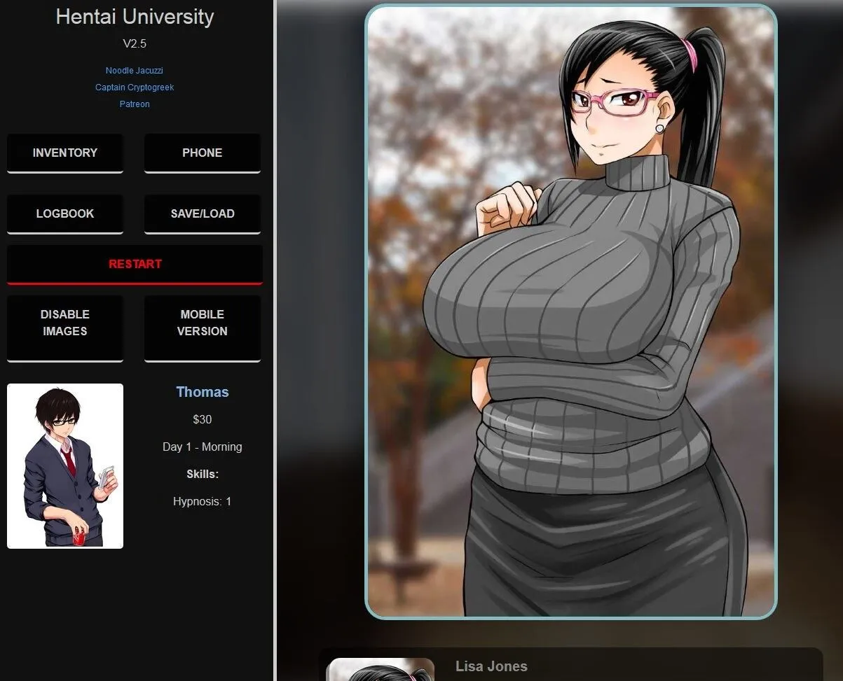 [养成HTML] 变态大学 Hentai University Ver33 浏览器转中文 [840M]