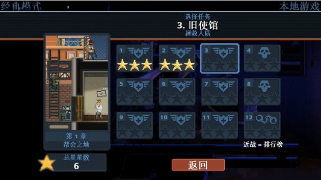 【安卓/中文版/复古/横版/动作游戏/58.3M】破门而入:行动小队 Ver1.2.4 安卓中文版+复古画风横版动作游戏+58.3M