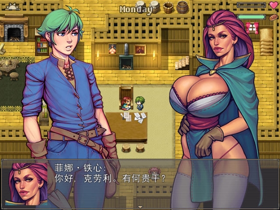 【PC/AI汉化版/RPG游戏/2.18G】术士与欧派(Warlock and Boobs) Ver0.512 AI汉化版+RPG游戏+2.18G