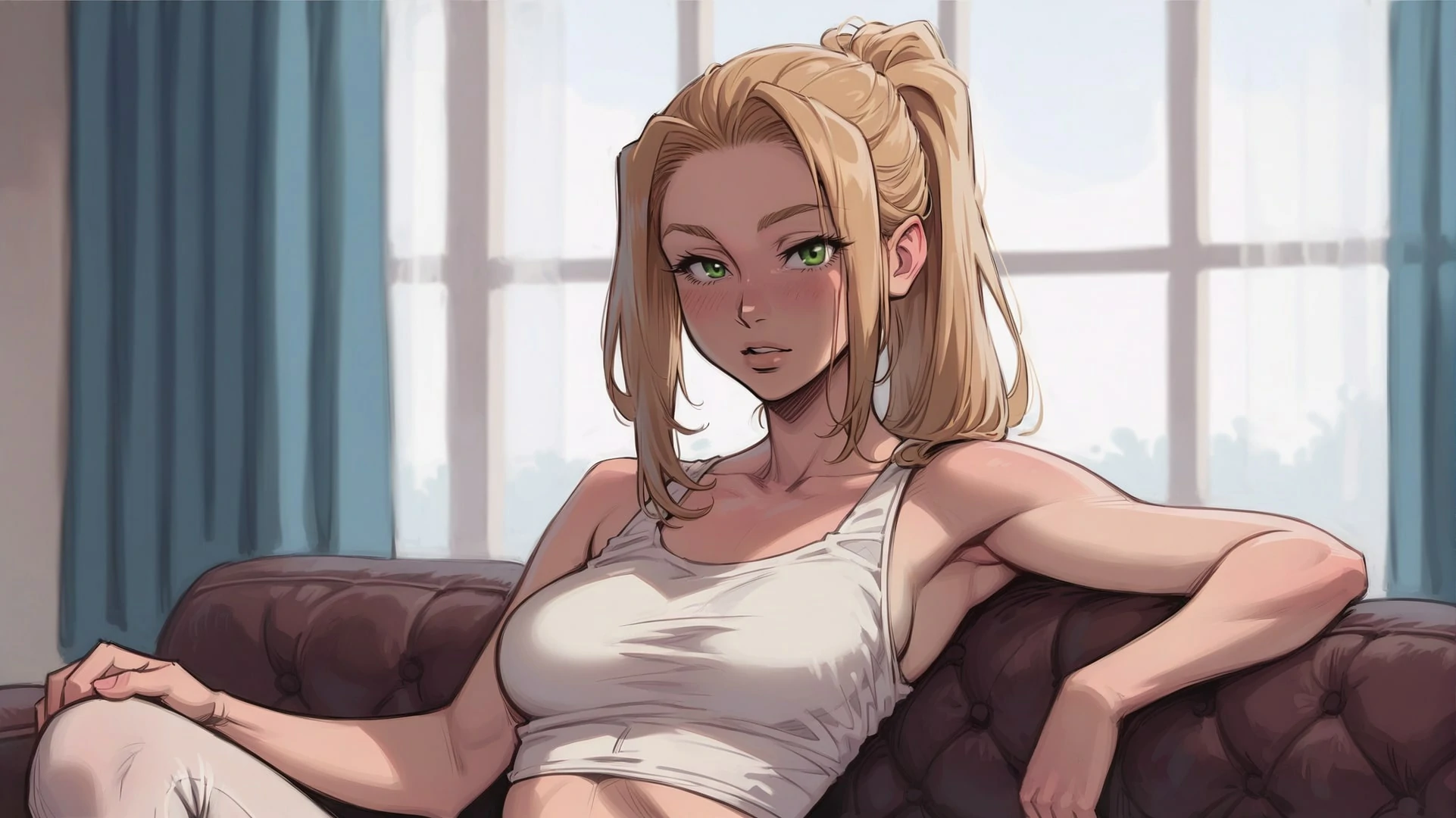 【日系SLG/AI汉化/2D】我的新女友5.3 AI汉化版【PC+安卓/2G/更新】 内容图 1