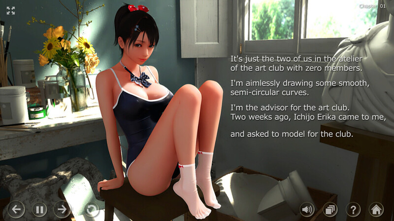 [互动SLG/3D作品/动态] 秘密画室 秘密のアトリエ v3.0 官方中文步兵版 [7.10G]