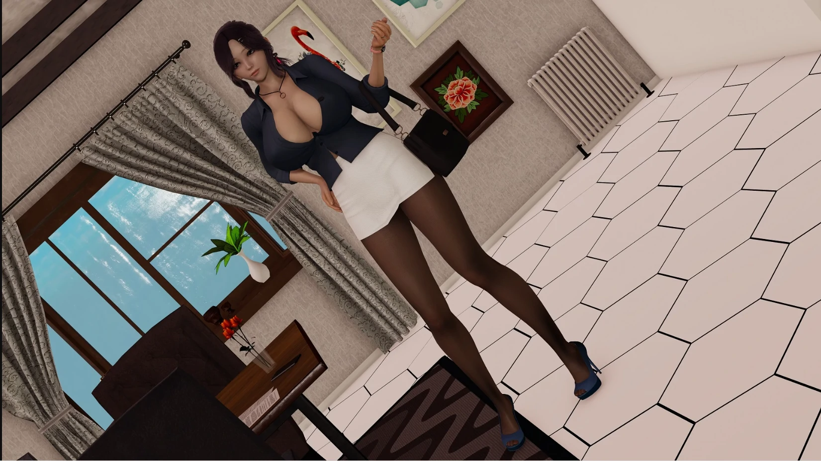 【亚洲SLG/AI汉化/3D】恢复她的职业生涯v0.32 AI汉化版【PC/4.50G/更新】 封面图 3