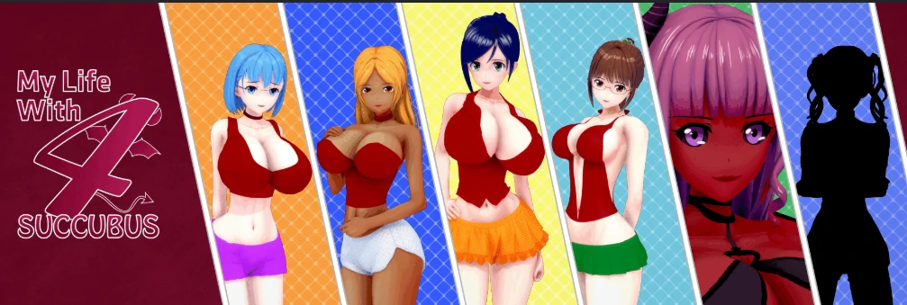 【日系SLG/AI汉化/3D】我与四个魅魔的生活0.100-a AI汉化版【PC+安卓/2.1G/新作】 封面图 1