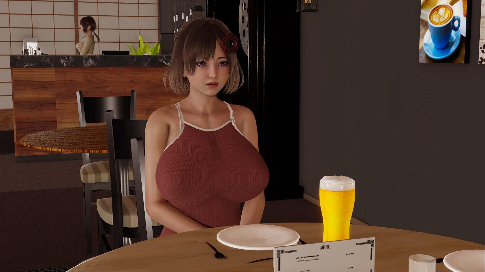 【亚洲SLG/AI汉化/3D】恢复她的职业生涯v0.32 AI汉化版【PC/4.50G/更新】 内容图 1