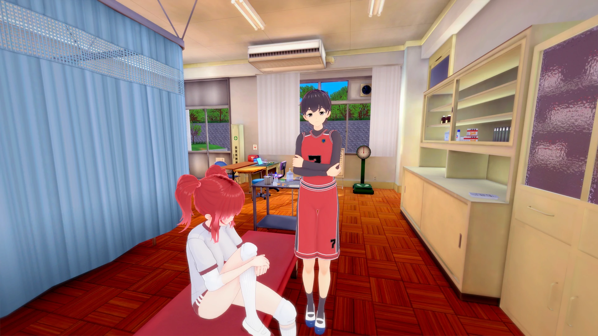 【日系SLG/AI汉化/3D】金谷学院0.1 AI汉化版【PC+安卓/0.6G/首发】 内容图 1