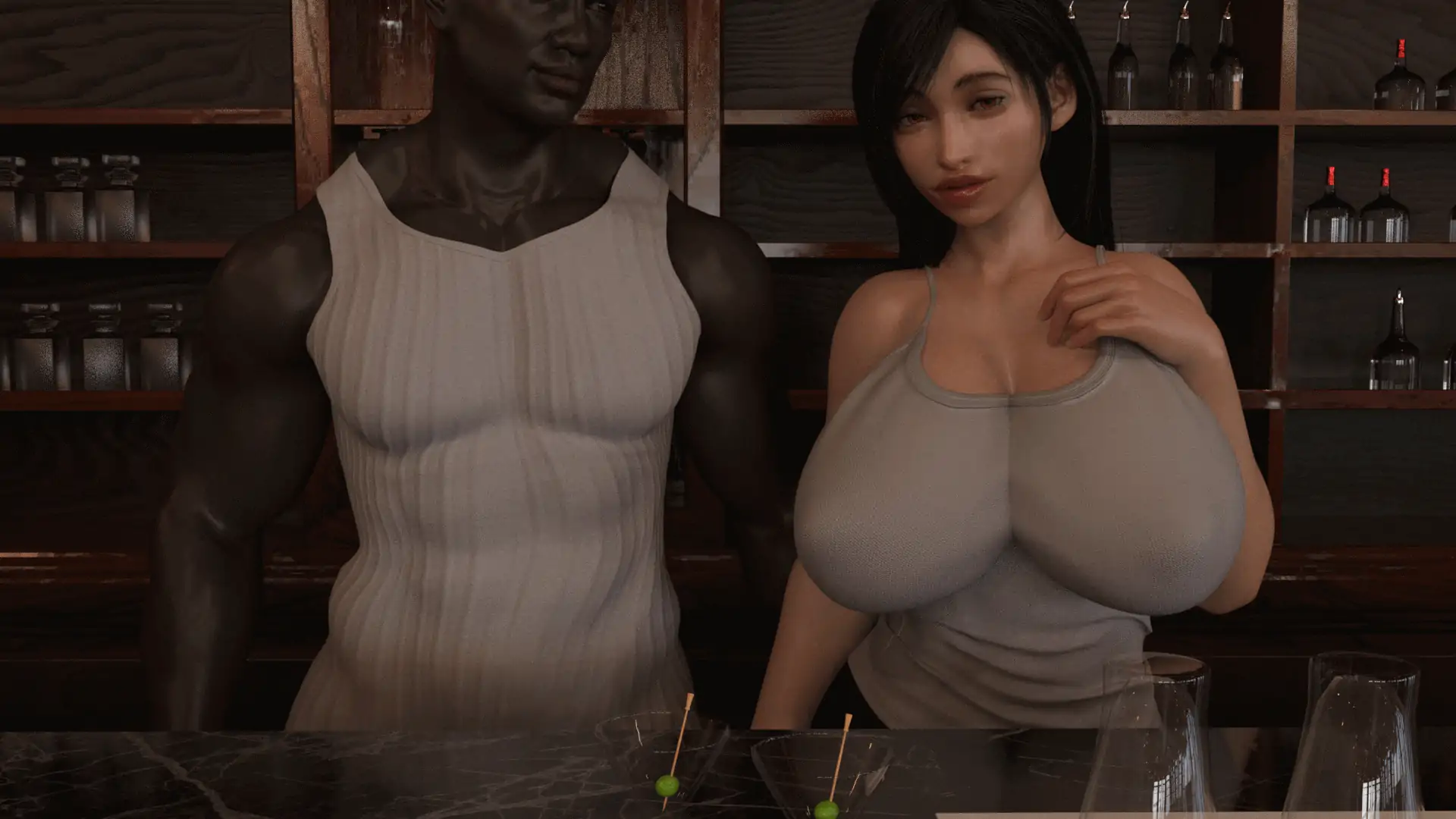【欧美SLG/AI汉化/同人】蒂法黑暗天堂v0.12 AI汉化版【PC+安卓/3.57G/更新】 封面图 3