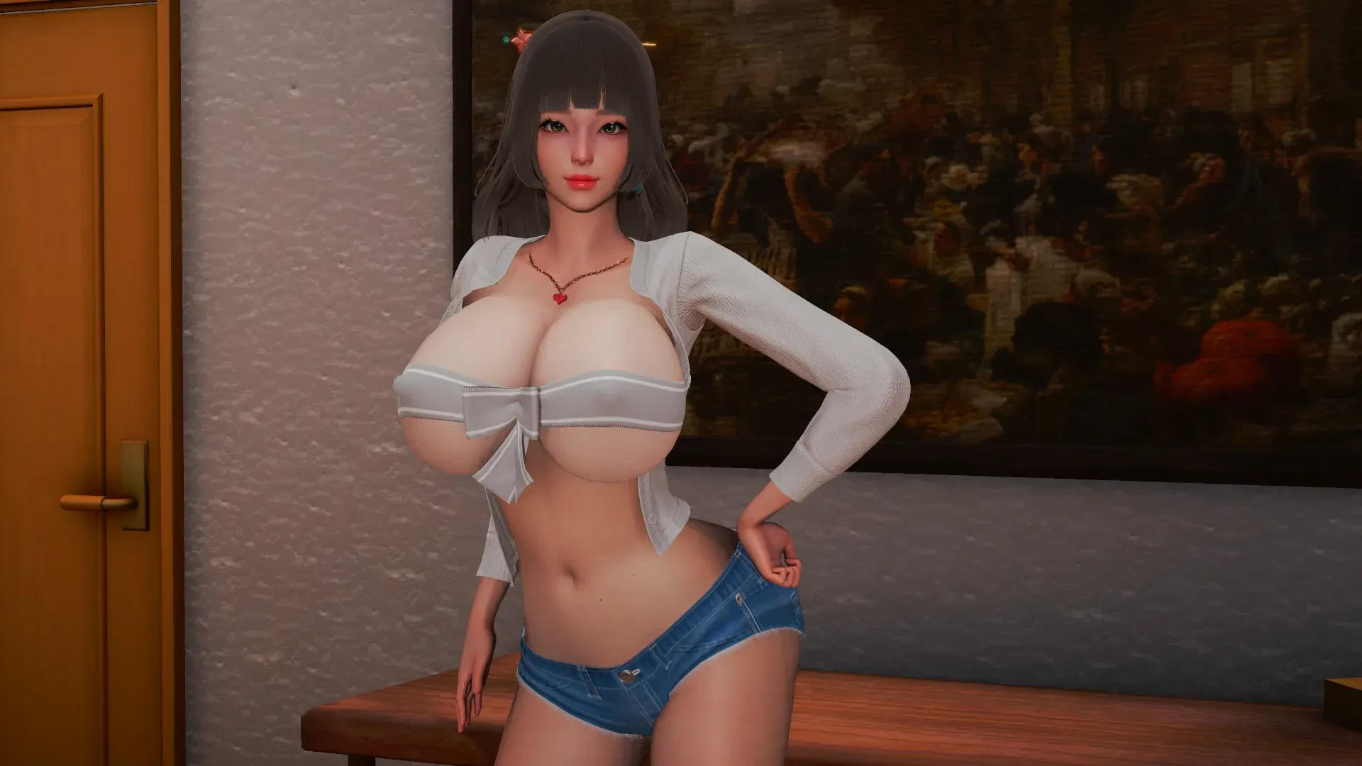 【亚洲SLG/AI汉化/3D】后宫腐败5.0 AI汉化版【PC+安卓/2.2G/更新】 内容图 2