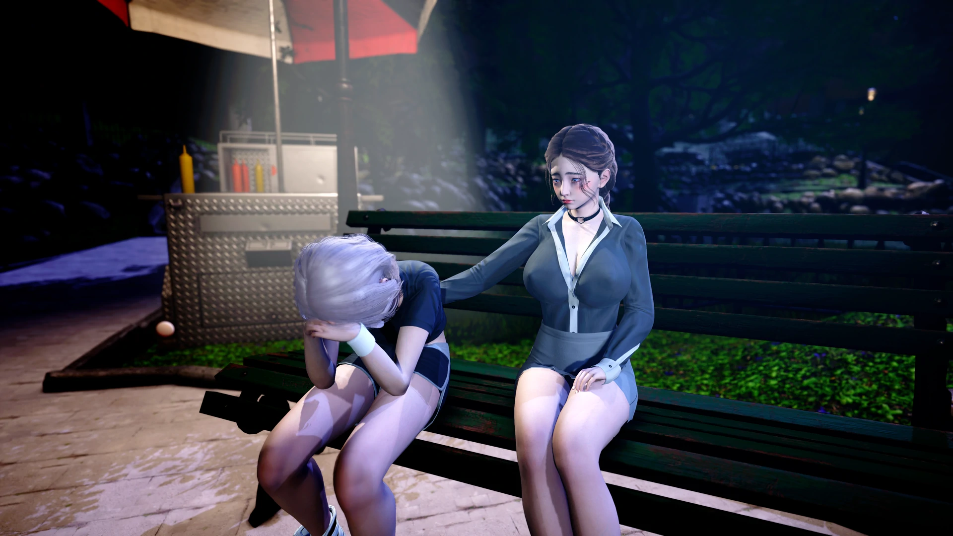 【亚洲SLG/AI汉化/3D】蓝洞计划0.6 AI汉化版【PC+安卓/5G/更新】 内容图 2