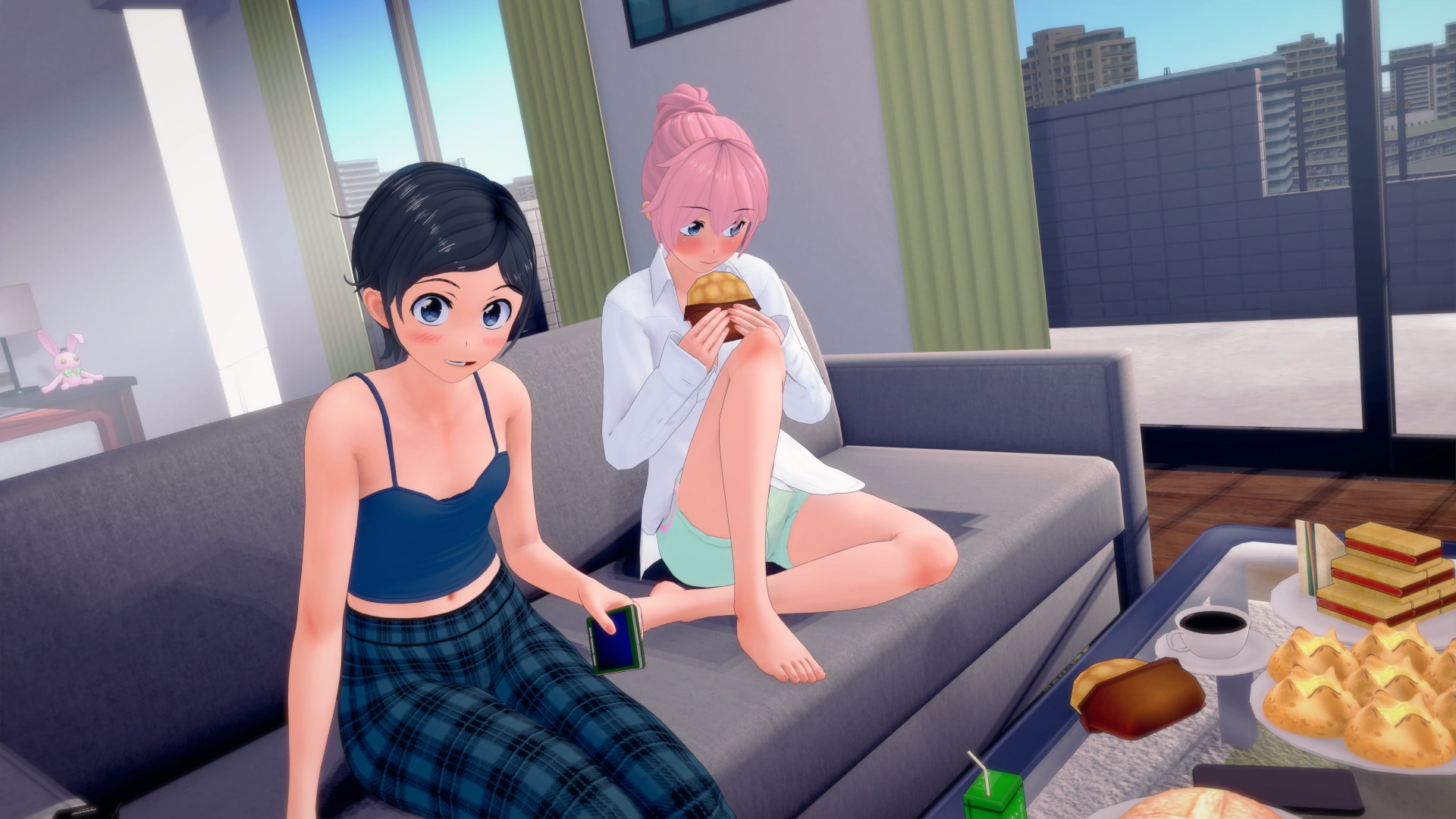 【日系SLG/AI汉化/3D】绯红学园0.42.1 版【PC+安卓/6.42G/更新】 封面图 3