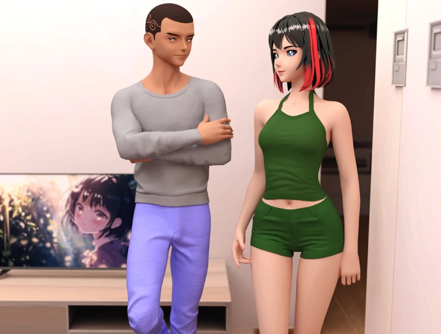 【亚洲SLG/AI汉化/3D】礼尚往来1.0 AI汉化版【PC+安卓/0.3G/新作】 更新日志图 1