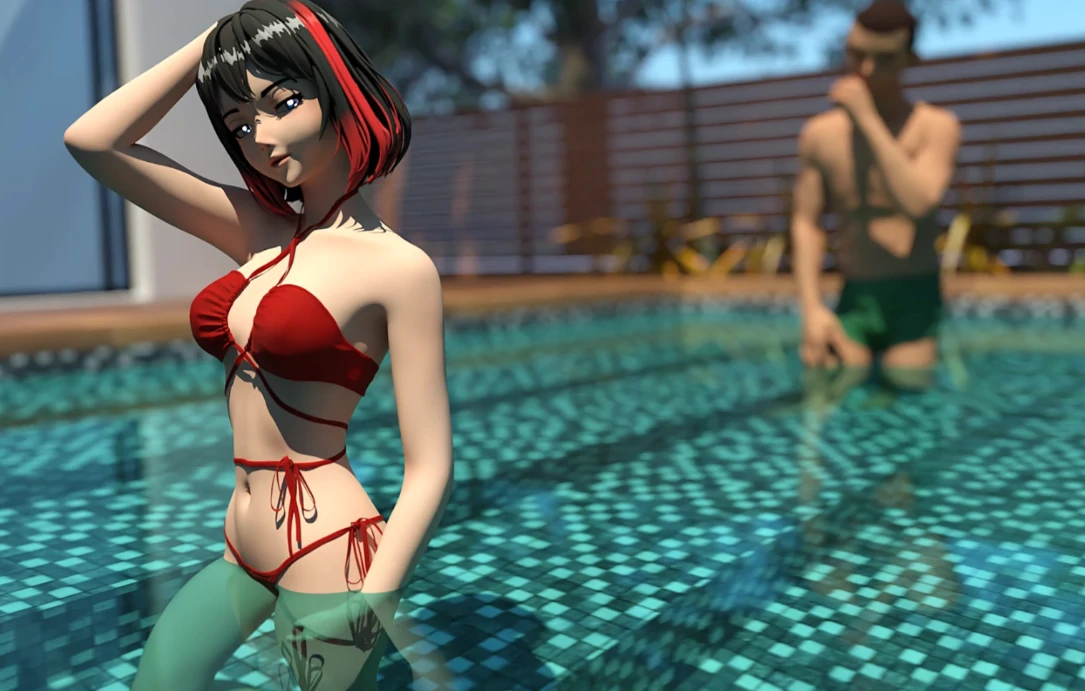 【亚洲SLG/AI汉化/3D】礼尚往来1.0 AI汉化版【PC+安卓/0.3G/新作】 更新日志图 2