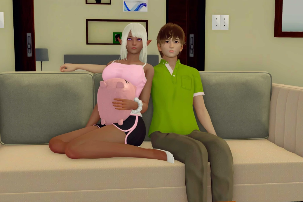 【亚洲SLG/AI汉化/3D】虽然有点突然,但现在我有了一个棕皮精灵女友0.02 AI汉化版【PC+安卓/0.6G/更新】 更新日志图 2