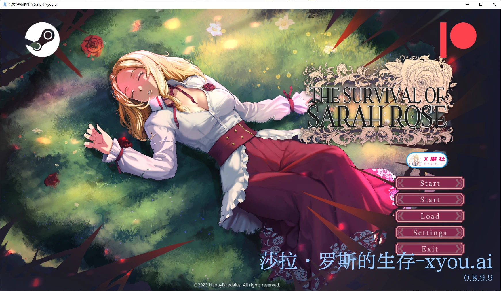 【日系SLG/AI汉化/2D】莎拉·罗斯的生存0.8.9.9 AI汉化版【PC+安卓/2.8G/更新】 封面图 1