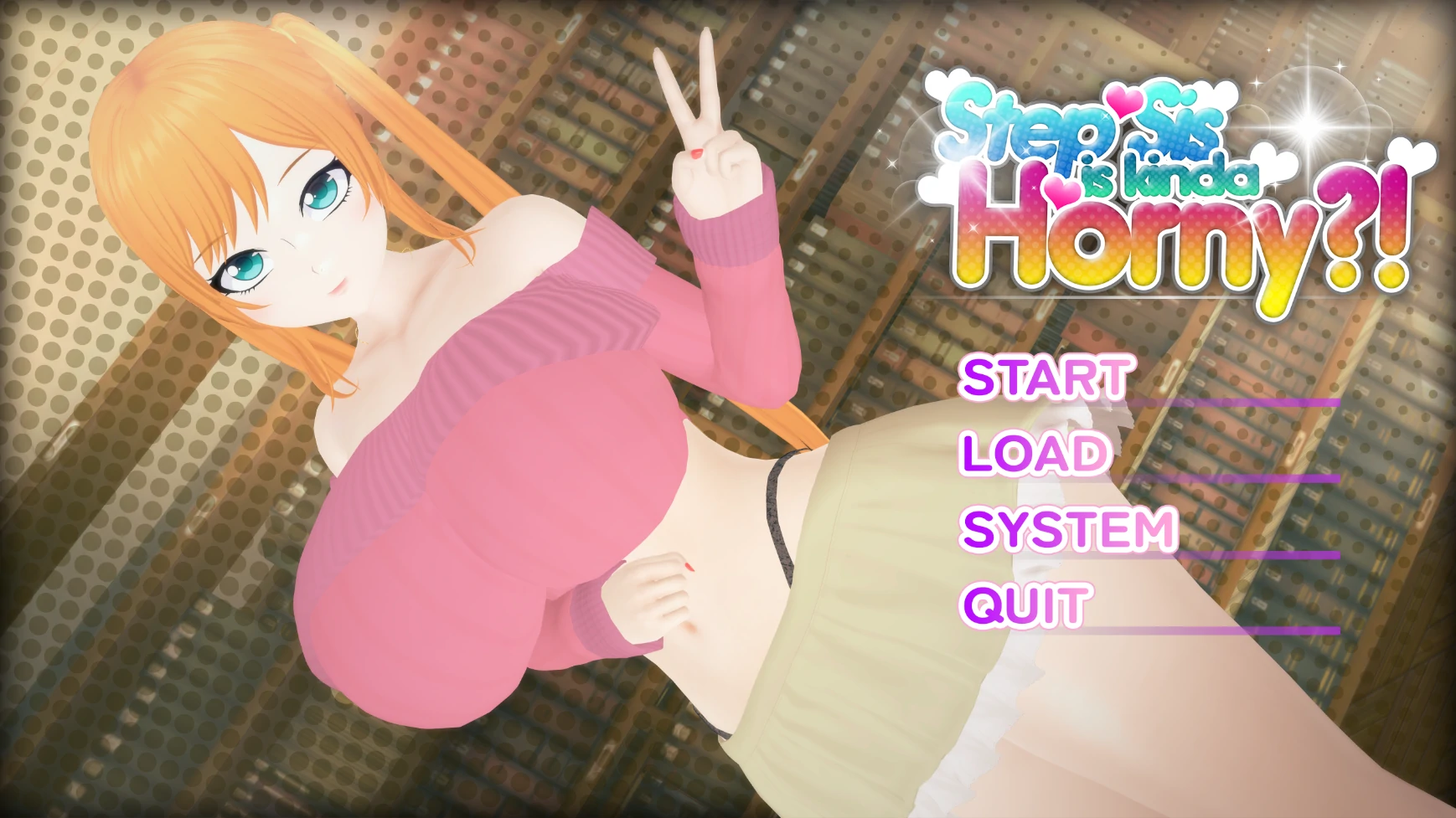 【日系SLG/AI汉化/3D】义姐有点欲求不满!0.2 AI汉化版【PC+安卓/2.9G/更新】 封面图 1