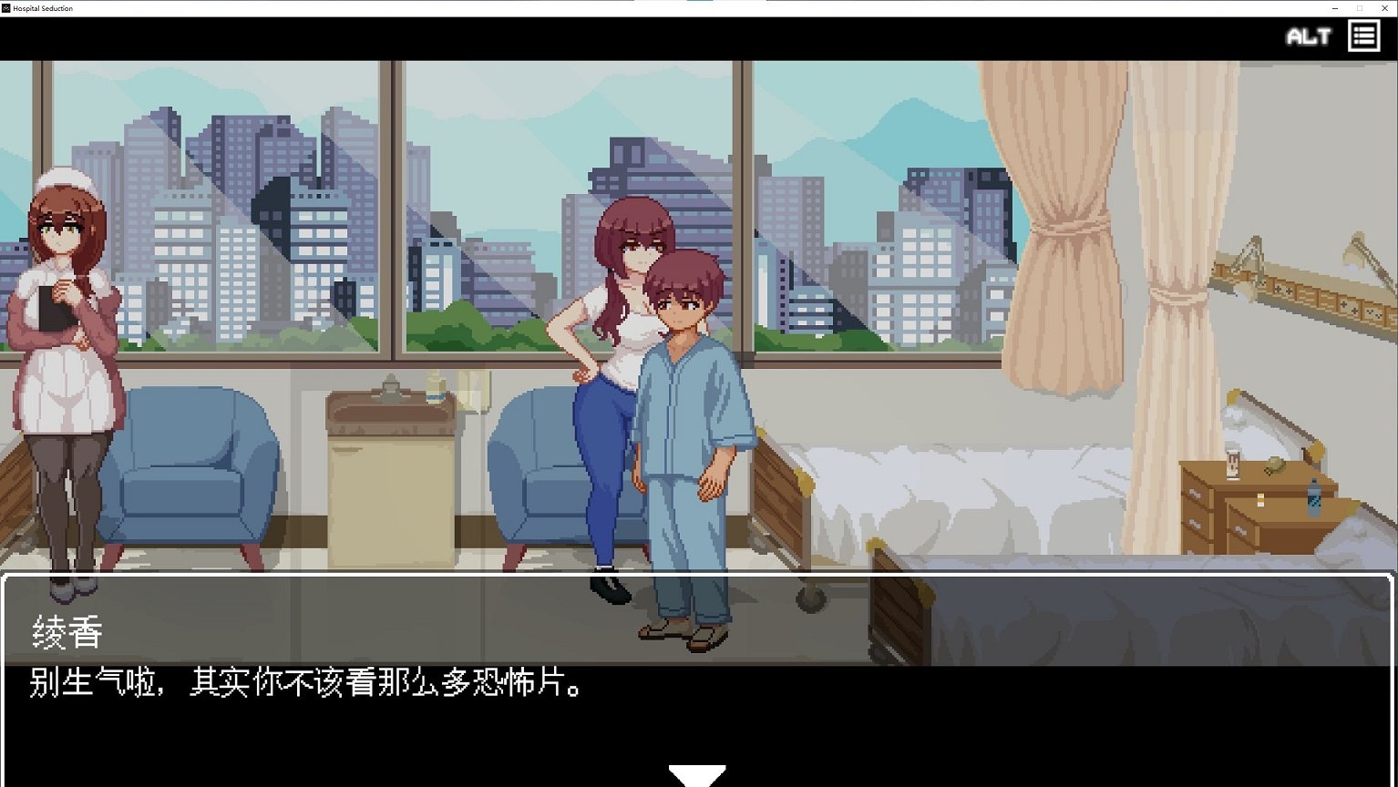 【像素SLG/中文/动态】Hospital Seduction DL中文版【新作/190M】