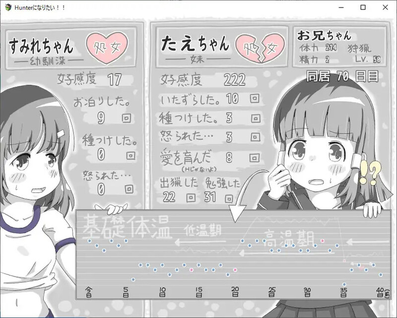 新作[探索SLG/同居/睡X] 我想成为猎人！！Hunterになりたい！！v1.0.1 机翻版 [1.20G]