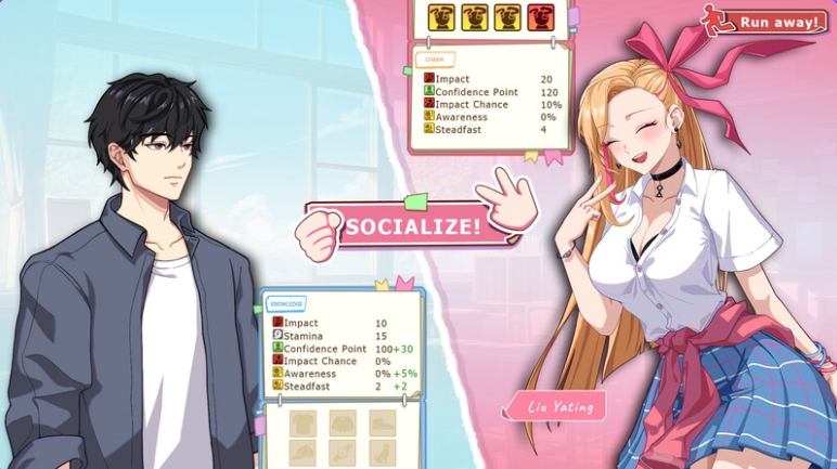 【PC/官中/步兵版/沙盒SLG/后宫/动态/10.0G】 爱与生活：幸福学生 Ver1.0.1_1 STEAM官方中文步兵版+正式版+沙盒动态SLG游戏+10.0G