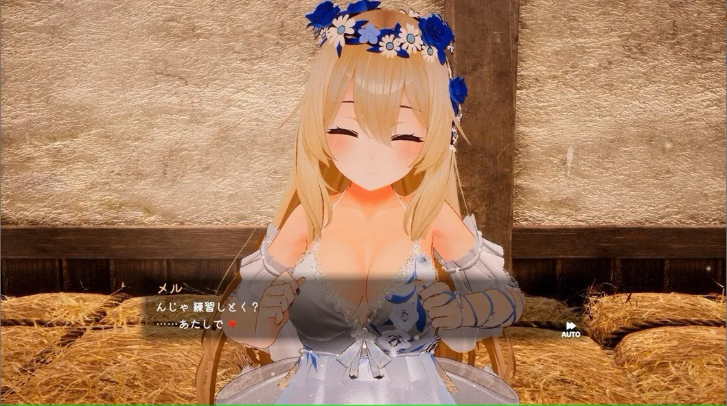 【3D互动/官中/全动态】女神梅尔的触摸H神判 女神メルのおさわりH神判 Ver1.0 官方中文版【1.91G】