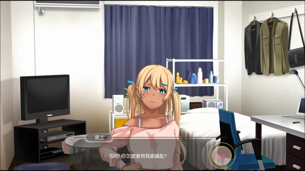 【音游ADV/中文/动态】黑肉妹妹开飞机 V1.1官方中文步兵版【450M】【国语配音】