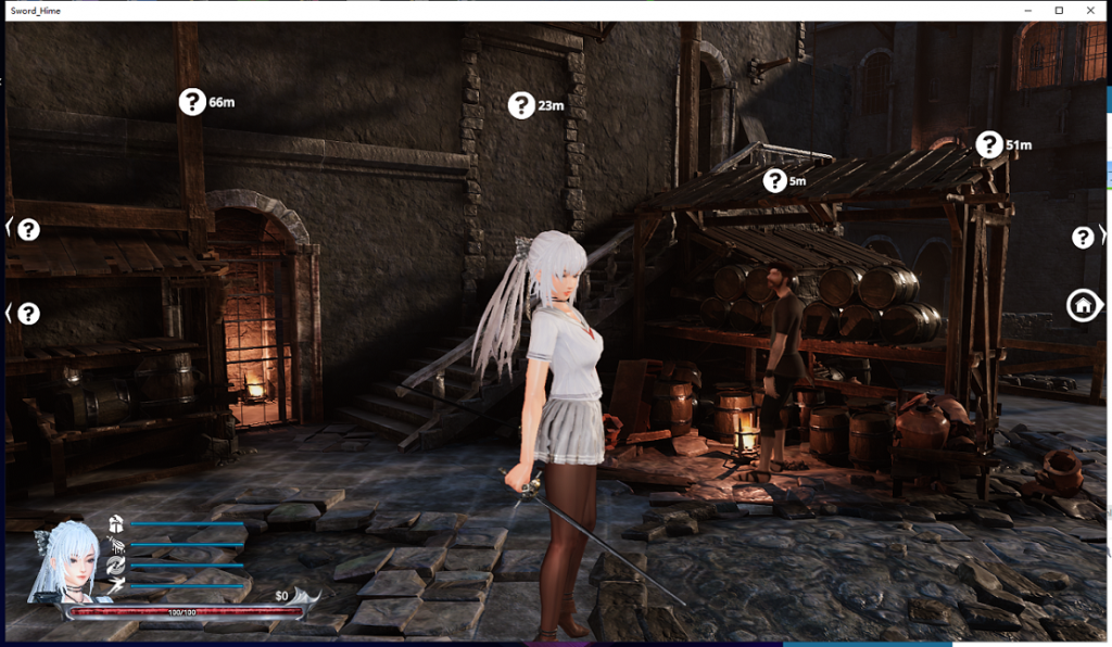 【大型ACT/中文/全动态】Sword x Hime 百鬼夜行 劍姬無双 STEAM 官方中文步兵版 【新作/CV/8.6G】