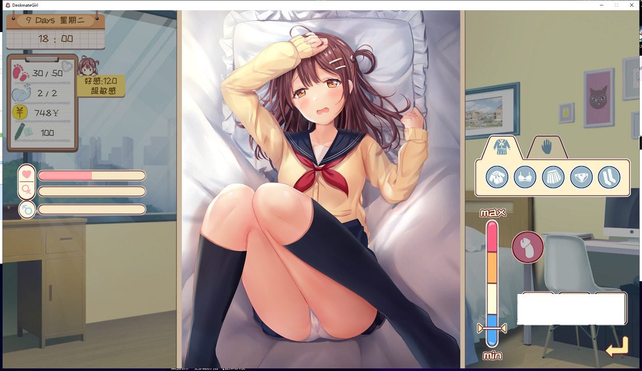 【养成SLG/中文/步兵】邻桌女同学 Deskmate Girl 官方中文步兵版 【400M/新作/全CV】