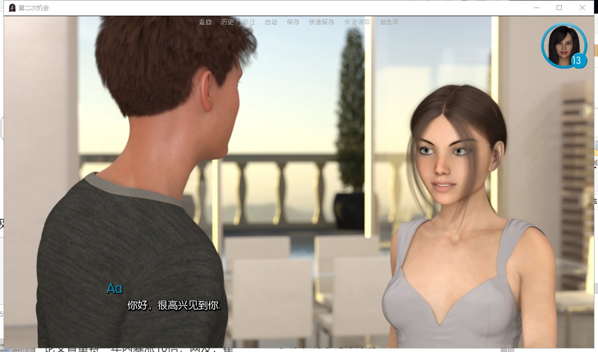 【欧美SLG/汉化/更新】第二次机会 V1.0 PC+安卓最新完结汉化版/全CG【动态/3.5G】