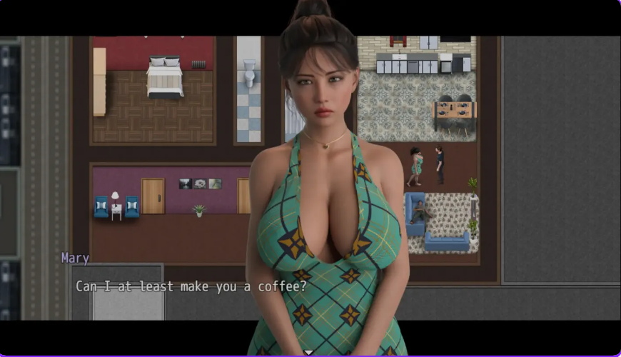 【PC/AI汉化/日式/RPG游戏/1.66G】 我爱上了我的性感邻居：而她那酗酒的丈夫却一无所知 AI汉化版+日式RPG游戏+1.66G