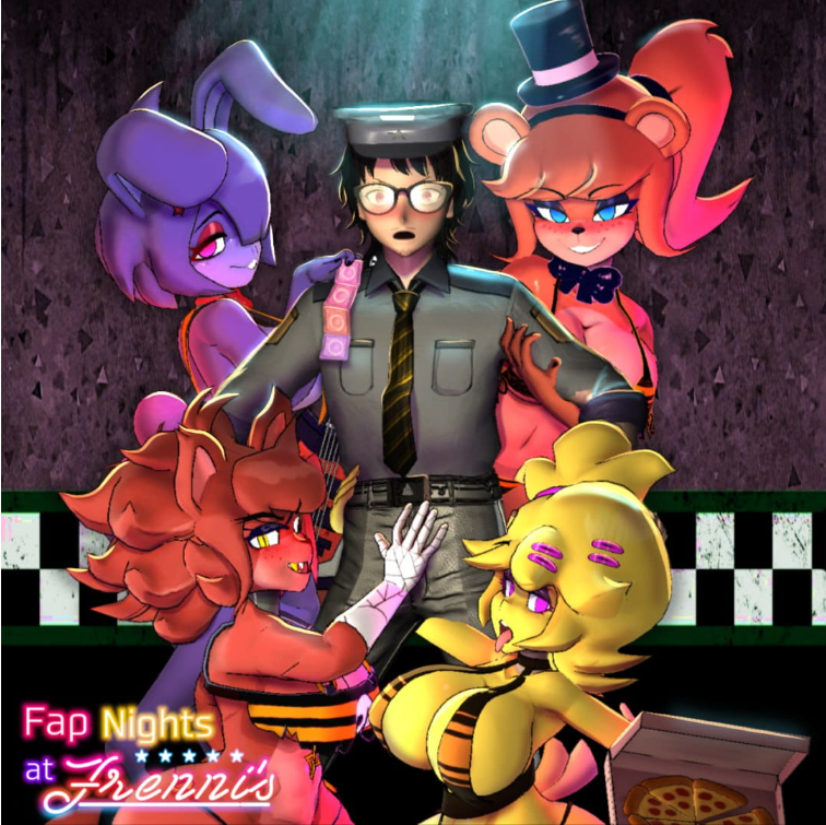 【PC/汉化版/3D/动态/视觉小说/5.58G】弗倫尼夜店的激情之夜 (Fap Nights at Frenni’s) Ver0.2.8 汉化版+3D动态视觉小说游戏+5.58G-ACG学习网