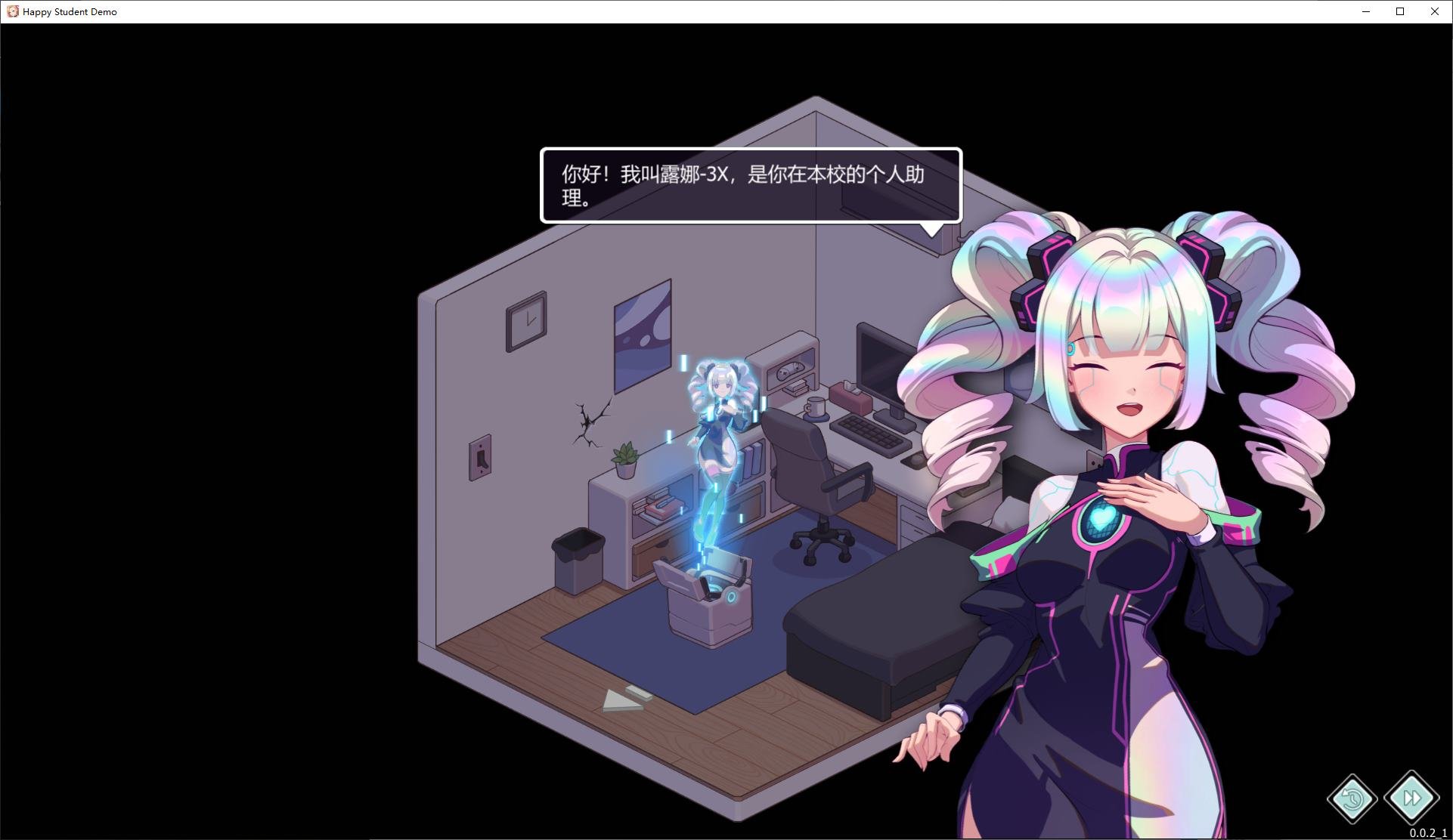 【日式SLG/中文/动态】爱与生活：幸福学生 v0.0.2.1 官方测试版【新作/1.3G】