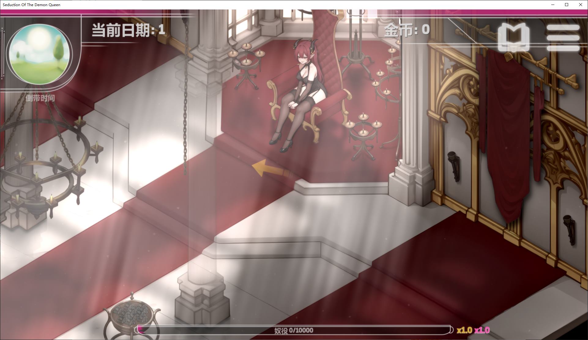 【欧美SLG/中文/动态】恶魔女王的诱惑 v0.2.7.5 最新官中版【更新/360M】