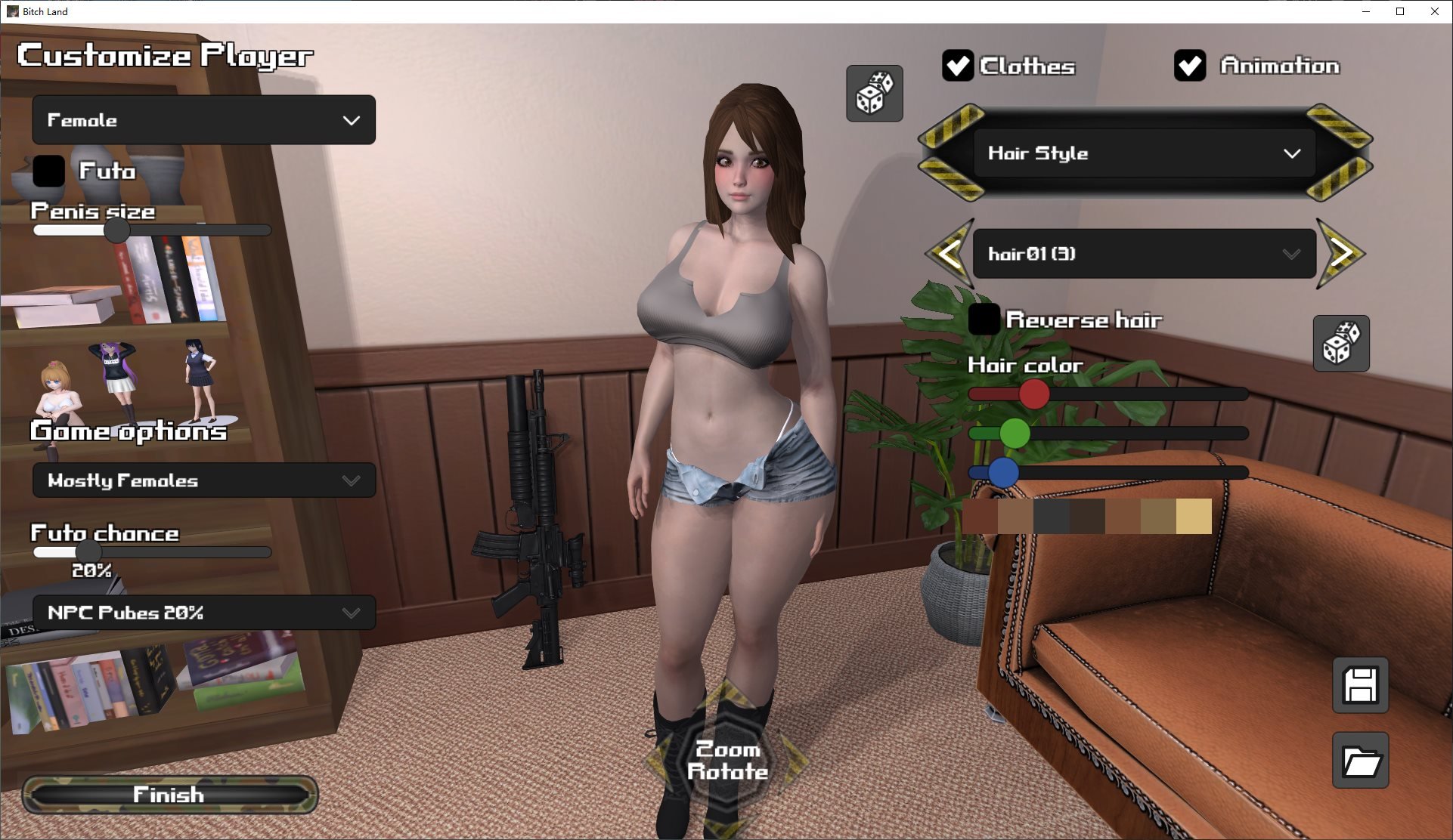 【欧美3D/动态】婊子之地v10 最新测试版【更新/2.15G】