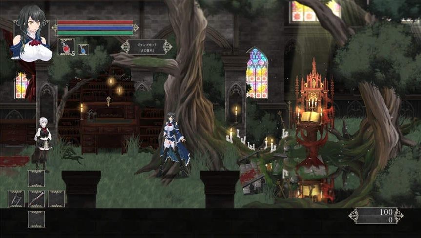 【PC/ACT/动态/史诗/3.22G】魔女复仇之夜 ver1.07 完美解码作弊汉化版 无码+横板ACT游戏+存档+动画/动态/史诗 3.22G