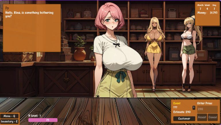 【PC/安卓/官中/步兵班/亚洲风/动态/SLG游戏/410M】 筹码迷情 （Pawn Pleasure） Ver0.4.13 官中步兵版+PC+安卓+亚洲风动态SLG游戏+410M