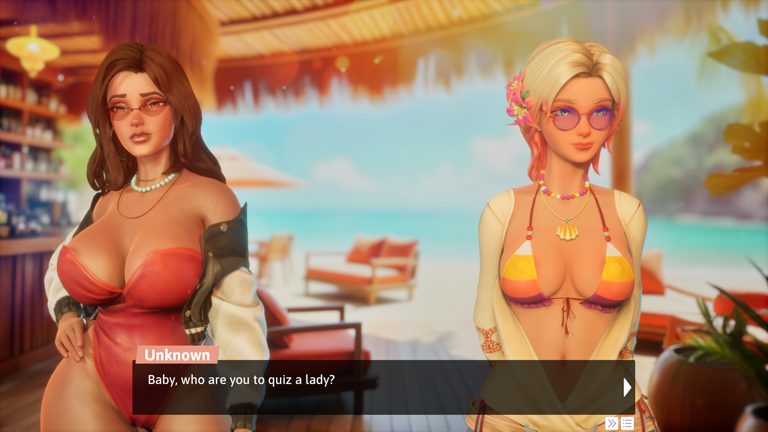 【PC/英文/步兵版/冒险/SLG游戏/3.50G】 爱或欲：海滩故事 （Love or Lust Beach Stories） Demo 英文步兵版+冒险SLG游戏+3.50G