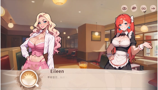 【PC/官中/互动/后宫/SLG游戏/3.60G】咖啡与欧派（Coffee & Boobs） Ver1.3 官中步兵版+DLC+互动后宫SLG游戏+3.60G