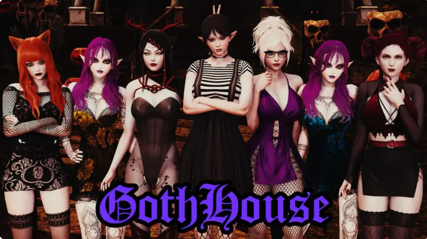 【PC+安卓/AI汉化/欧美/SLG游戏/1.51G】哥特之家 (GothHouse) Chapters 1-2 AI汉化版 PC+安卓+欧美SLG游戏+1.51G-ACG家园网
