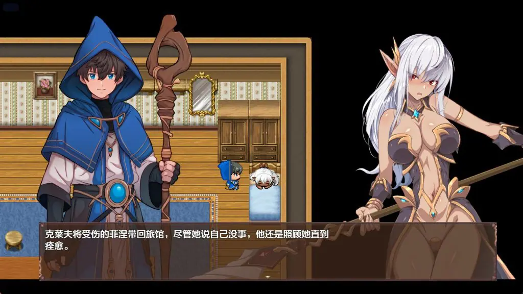 【PC/安卓/AI汉化/日式/RPG游戏/2.0G】被NTR的暗黑精灵菲涅小姐~在我不知道的地下城里发生的事~ 内嵌AI汉化版+作弊码+PC+安卓+日式RPG游戏+2.0G