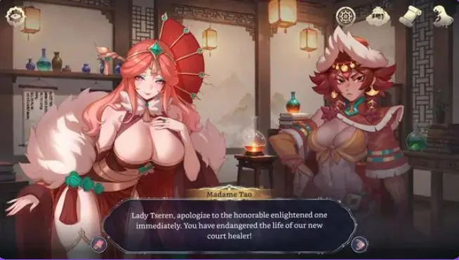 【PC/官中/冒险/SLG游戏/4.80G】 后宫绮梦 （Harem Fantasy） Ver1.1.09 官中步兵版+DLC+存档+冒险SLG游戏+4.80G