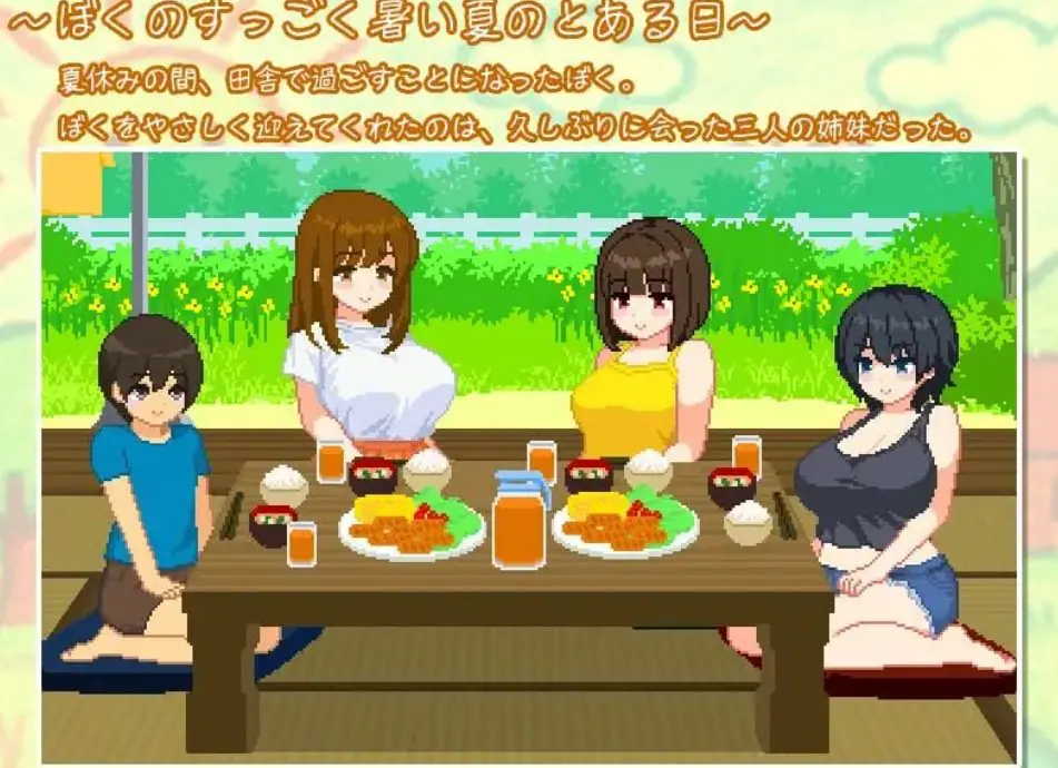 【PC/官中/日式/SLG游戏/350M】与夏日姐姐们的甜蜜时光（ぼくと夏のおねえちゃん達） Ver1.0.2 官中步兵版+全回想存档+日式SLG游戏+350M-ACG家园网
