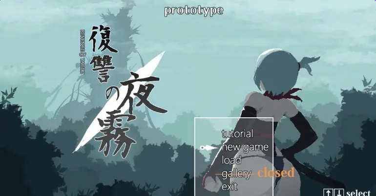 【PC/官中/动作/ACT游戏/450M】 复仇的夜雾 （復讐の夜霧） 官中版+动作ACT游戏+450M-ACG家园网