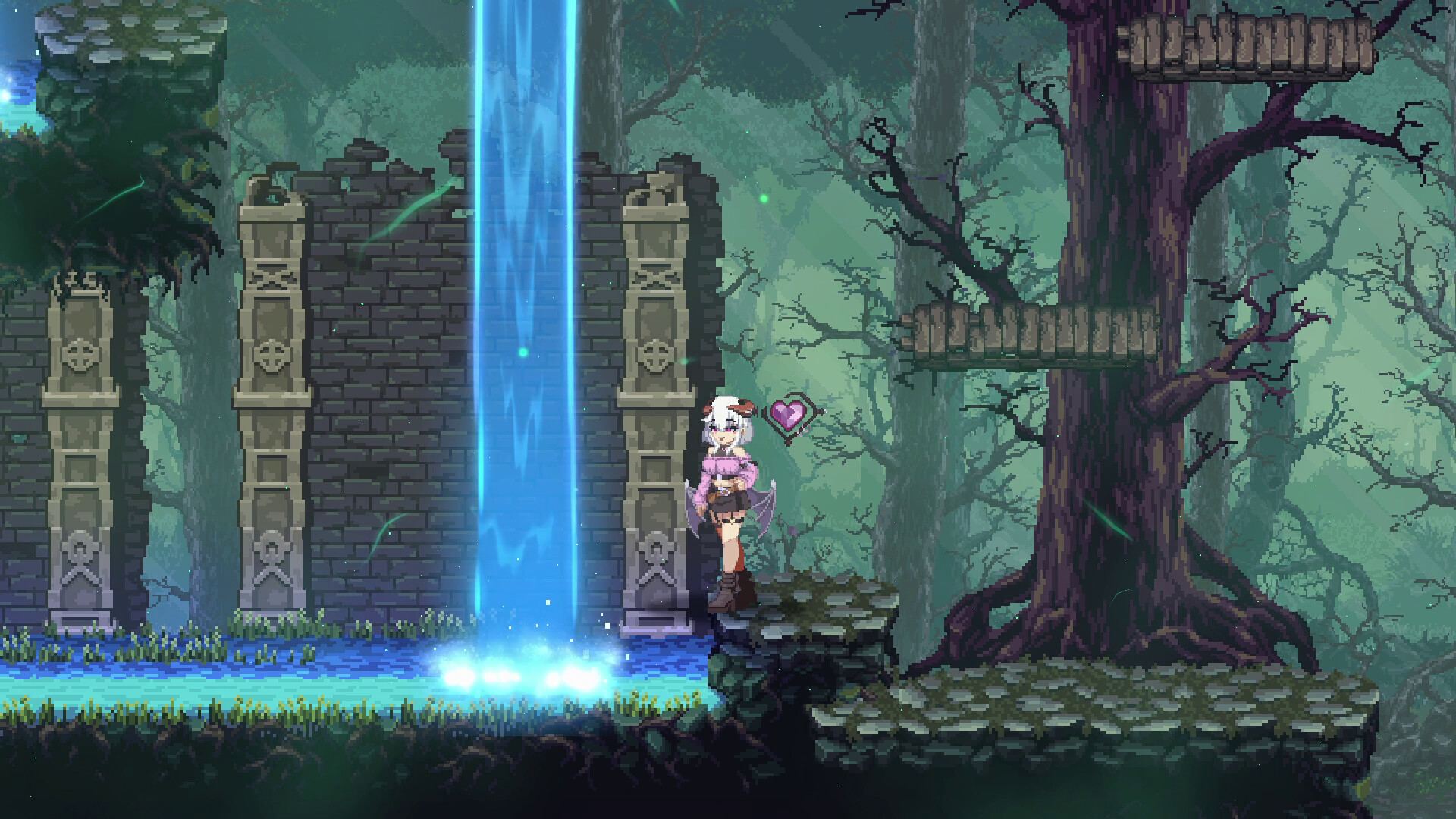 【像素ACT/中文/动态】魅魔继承者 : 黛莉菈的银欲冒险 官方中文版【新作/4.2G】