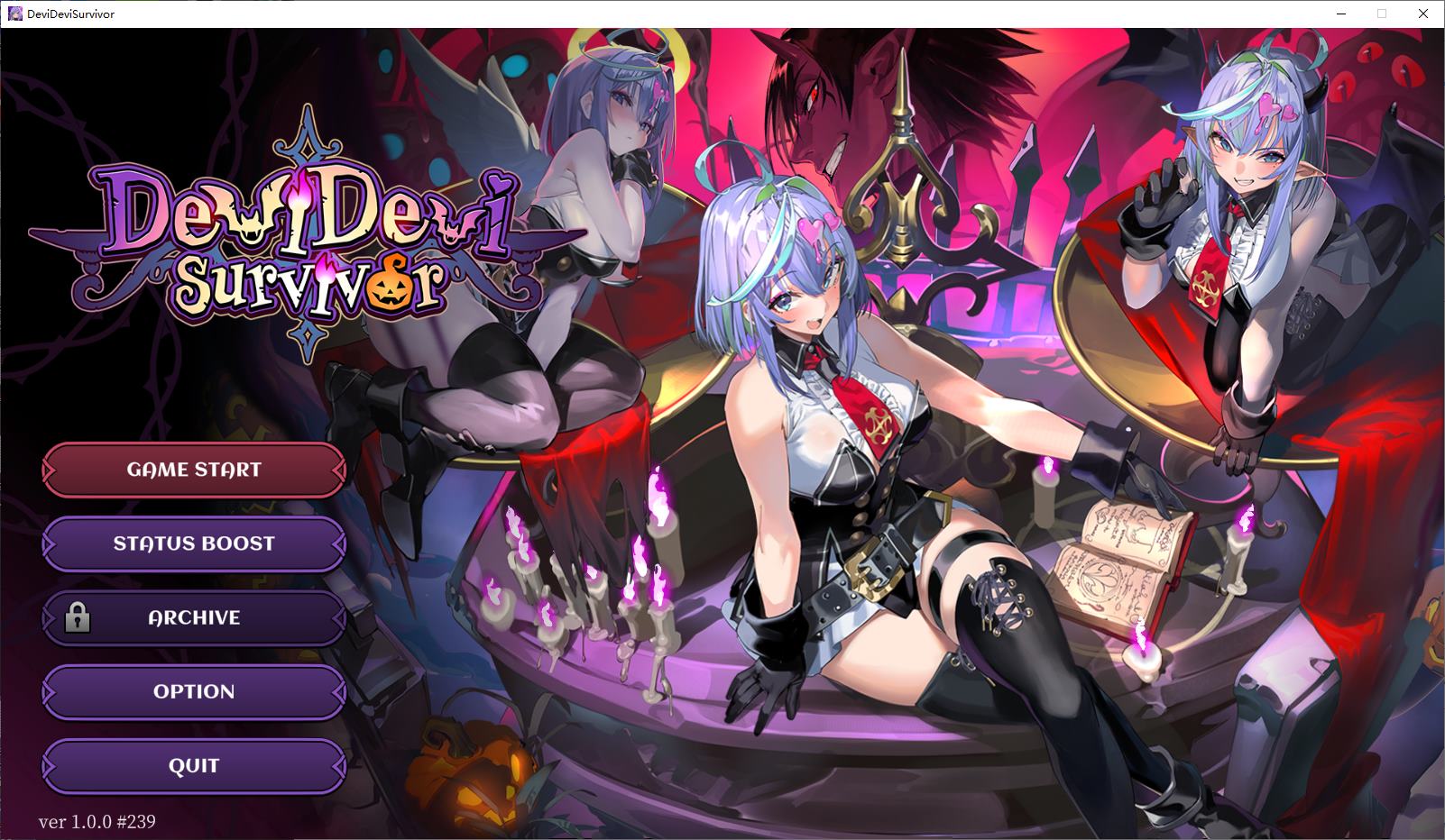 【日式ARPG/中文/动态】DeviDevi Survivor PC DL官中版【新作/1.6G】-ACG家园网