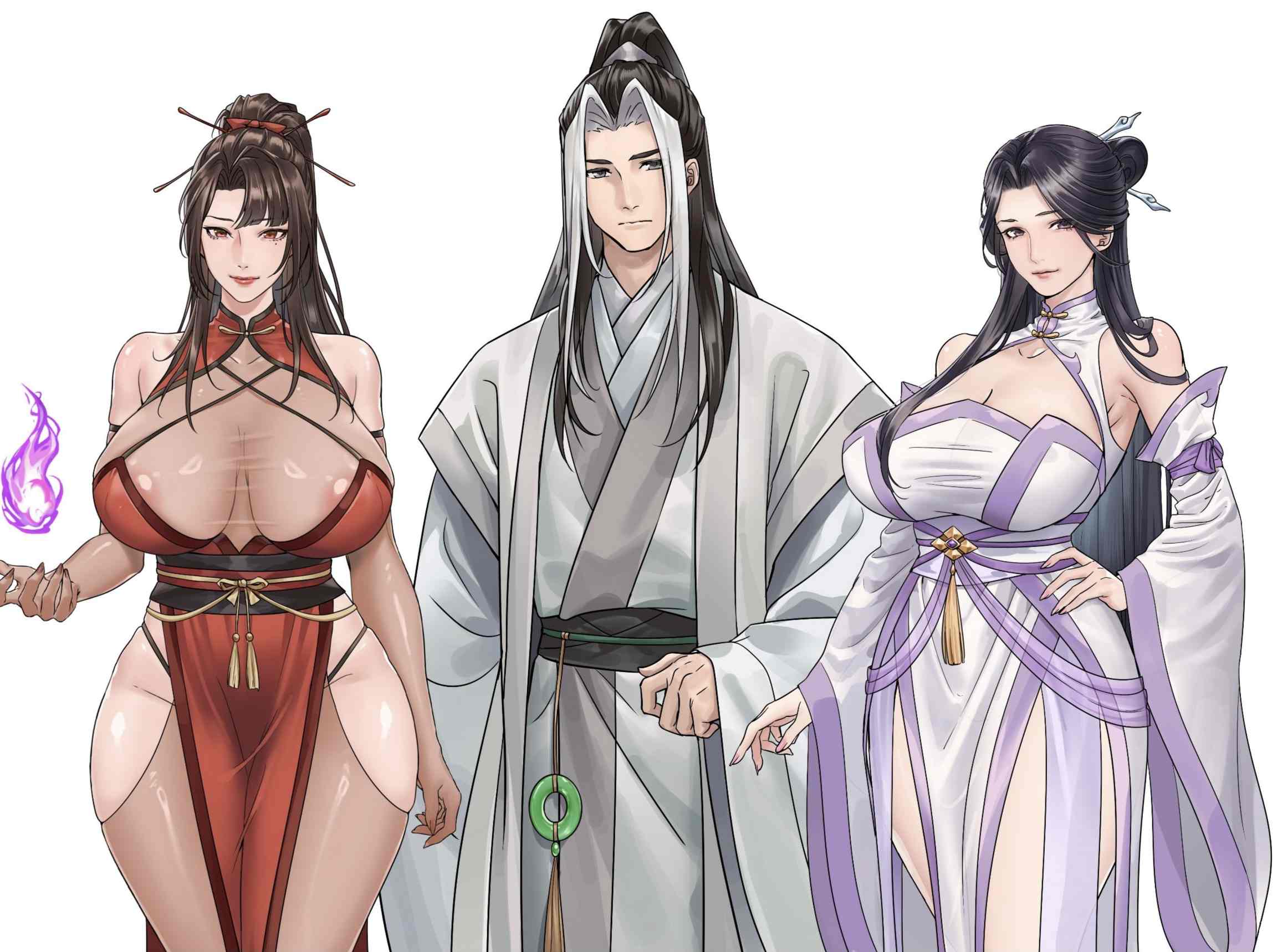 【国产RPG/中文】谪仙索欢录【安卓+PC】官方中文版【蓝月虫新作/550M】