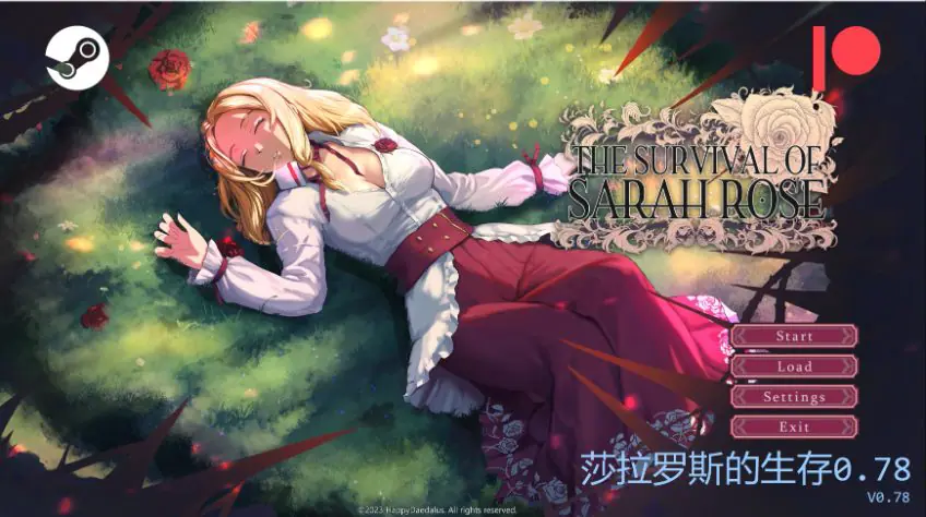 【PC/安卓/AI汉化/日系/SLG游戏/3.1G】莎拉罗斯的生存 （The Survival of Sarah Rose ）Ver0.78 AI汉化版+PC+安卓+日系SLG游戏+3.1G-ACG家园网