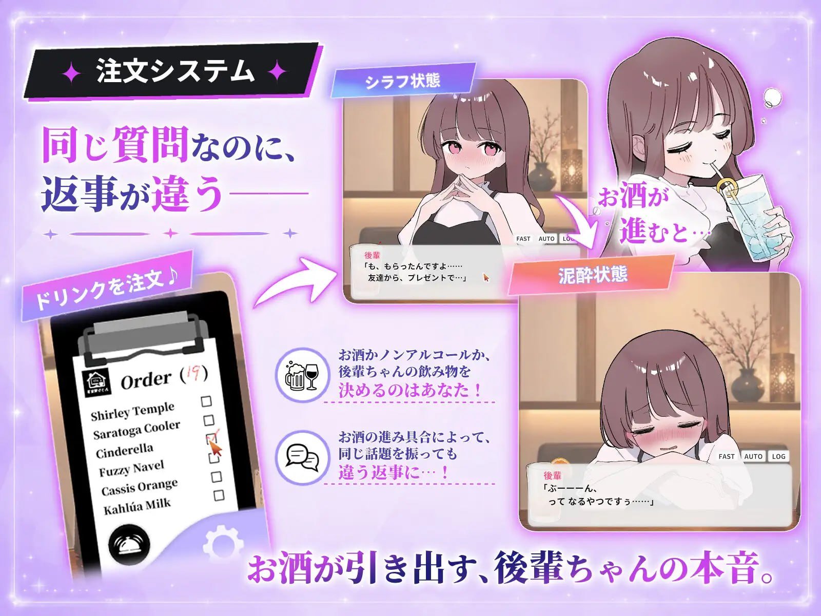 【安卓/PC游戏】被骗去喝交际酒&騙され吞みニケーションVer1.0.3